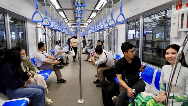 Tuyến metro số 1 đón Tết đầu tiên với lịch trình mới